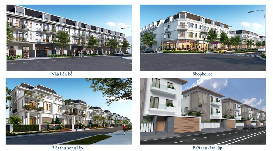 so sánh nhà phố, biệt thự Lavida Residences Vũng Tàu với các dự án còn lại tại TP Vũng Tàu