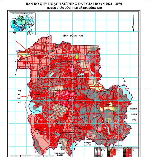 Bản đồ quy hoạch chung tỷ lệ 1/5000